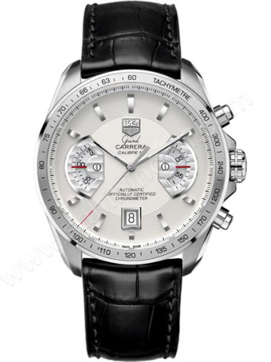 Tag Heuer Grand Carrera Chronograph Calibre 17 RS Mens Wristwatc - Click Image to Close